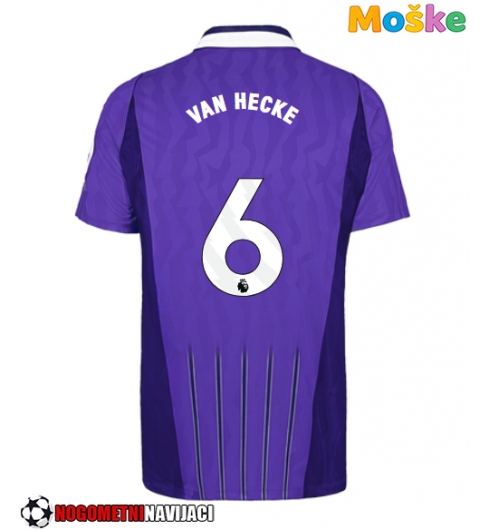 Moške Nogometnih dresov Tottenham Hotspur Jan Paul van Hecke #6 Tretji 2026-27 Kratki rokavi Moške Nogometnih dresov Tottenham Hotspur Jan Paul van Hecke #6 Tretji 2026-27 Kratki rokavi